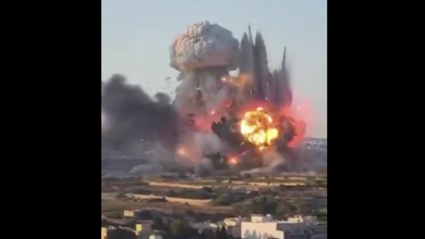 Huge explosion at Malta fireworks factory