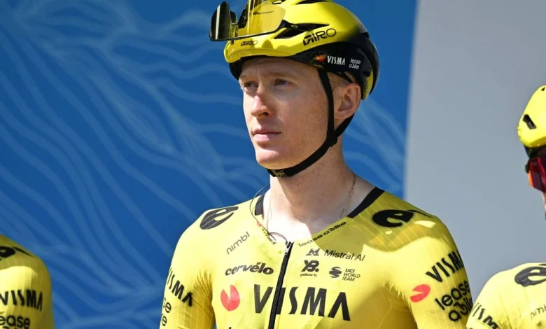 "I saw him go over the edge and that kind of spooked me" - Matteo Jorgenson describes worrying Oscar Onley crash at Tour Auvergne-Rhône-Alpes
