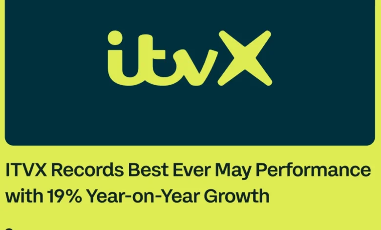 ITVX Records Best Ever May Performance with 19% Year-on-Year Growth