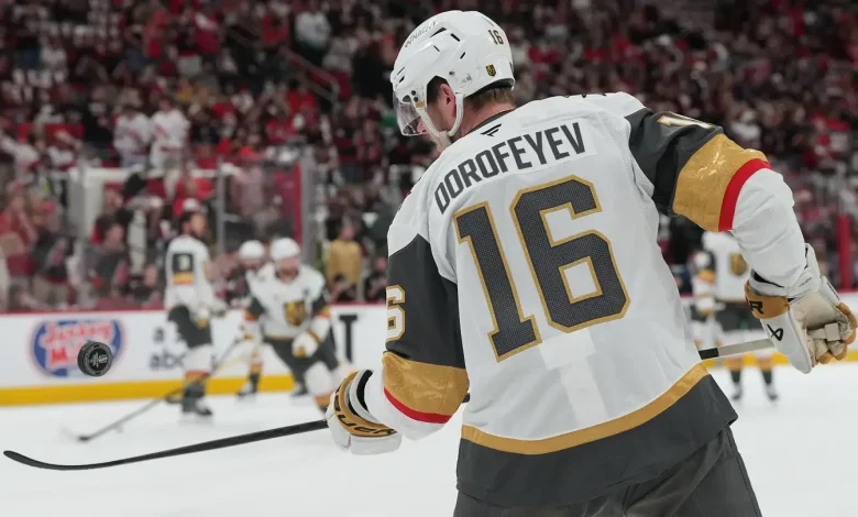 If Vegas can't afford to keep Pavel Dorofeyev, Flyers should pounce