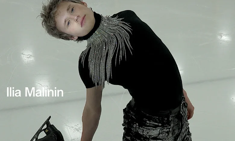 Ilia Malinin breaks the ice – and his silence