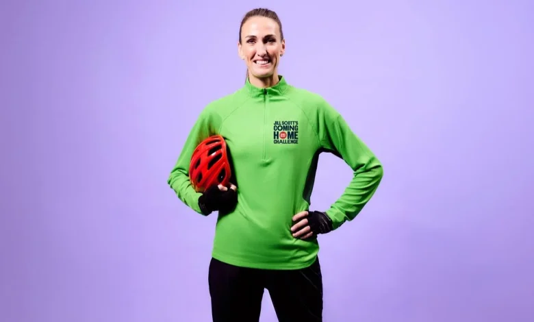 I'm A Celeb star and Lioness Jill Scott to cycle and run 388-miles for Sport Relief