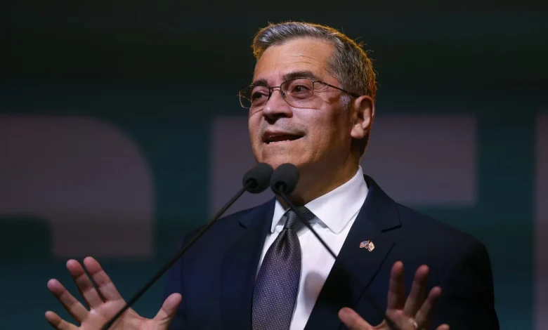 In California race for governor, Democrat Xavier Becerra takes top spot : NPR