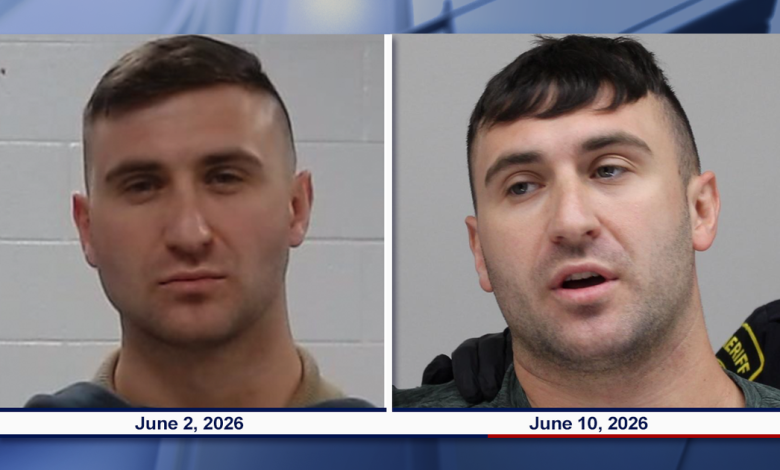 Influencer Jake Lang arrested again in North Texas on terroristic threat charge, held on $1M bond