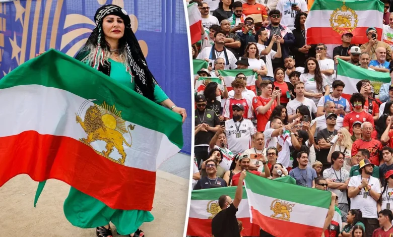 Iran vs. Belgium: Iranian fans again defy FIFA flag ban at Los Angeles during World Cup match