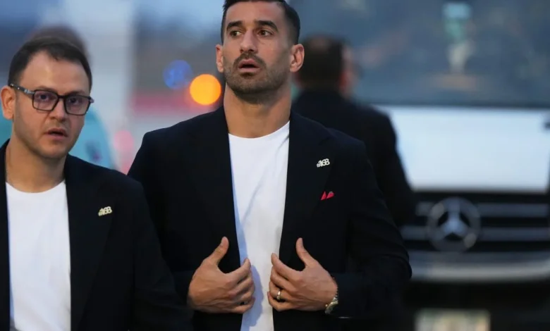 Iranian team wears #168 pins for airstrike victims ahead of World Cup