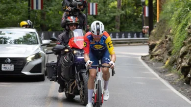 'It's annoying to be out-numbered like that' - Quinn Simmons lets his 'legs talk' with solo march on final lap for third USPro Road National title