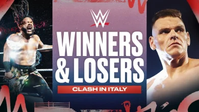 Jacob Fatu, Gunther and Real Winners and Losers of WWE Clash in Italy Match Card