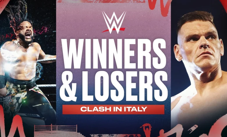 Jacob Fatu, Gunther and Real Winners and Losers of WWE Clash in Italy Match Card