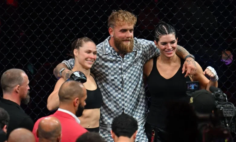 Jake Paul and Ronda Rousey mock UFC White House viewing figures