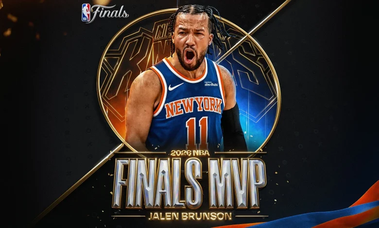 Jalen Brunson wins Bill Russell trophy as 2026 NBA Finals MVP