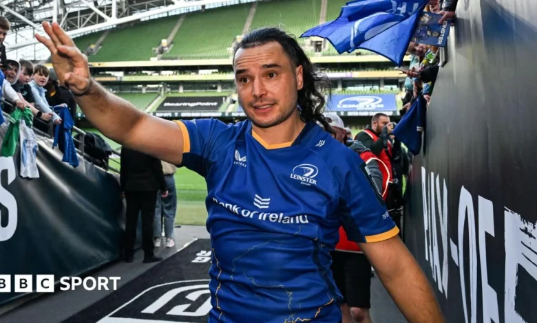James Lowe: Leinster confirm Ireland winger to leave province at end of season