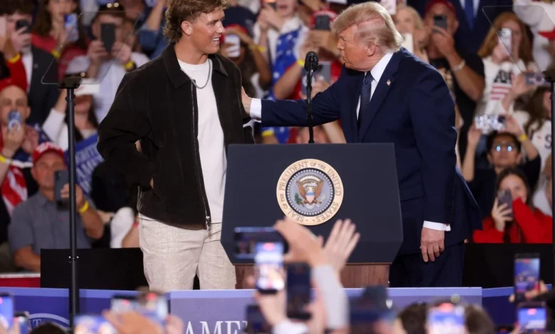 Jaxson Dart exercised his freedom to support Trump, now the Giants’ fallout is his to own