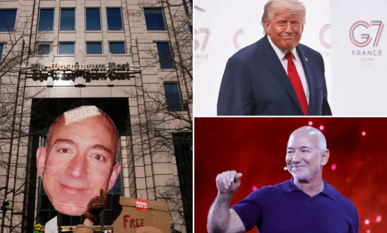 Jeff Bezos told Trump the Washington Post was his worst investment before slashing staff: 'People there are terrible'