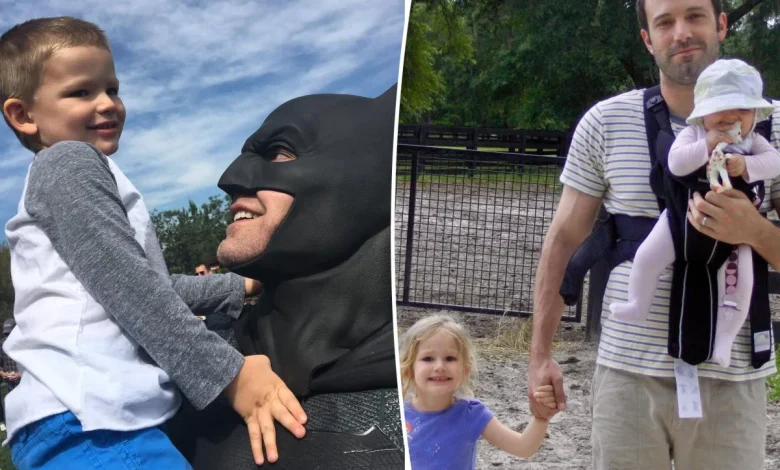 Jennifer Garner shares never-before-seen snaps of ex Ben Affleck with their kids for Father's Day