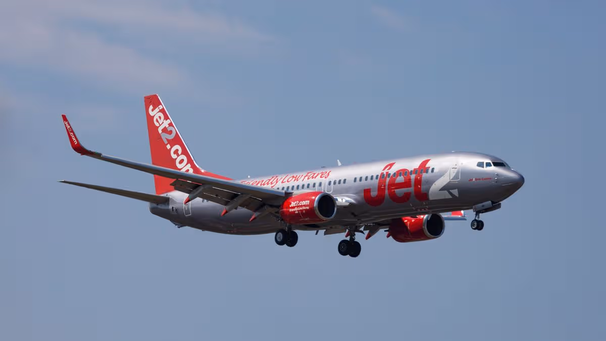 Jet2 flight struck by lightning before diverting to Manchester Airport