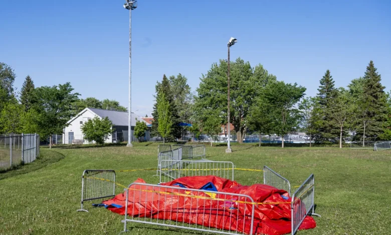 Jeu gonflable renversé à LaSalle | La fillette de trois ans est morte