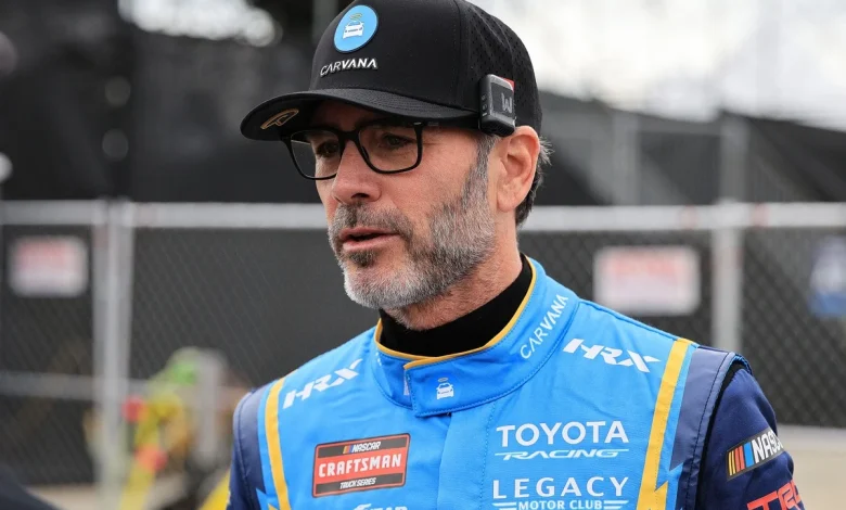 Jimmie Johnson "couldn’t believe the disrespect" while racing NASCAR Trucks