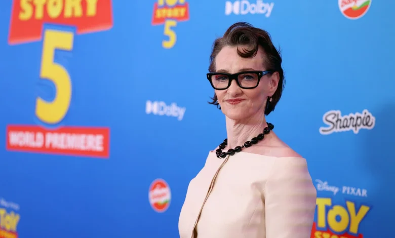 Joan Cusack walks first red carpet in 11 years, explains absence from promo circuit