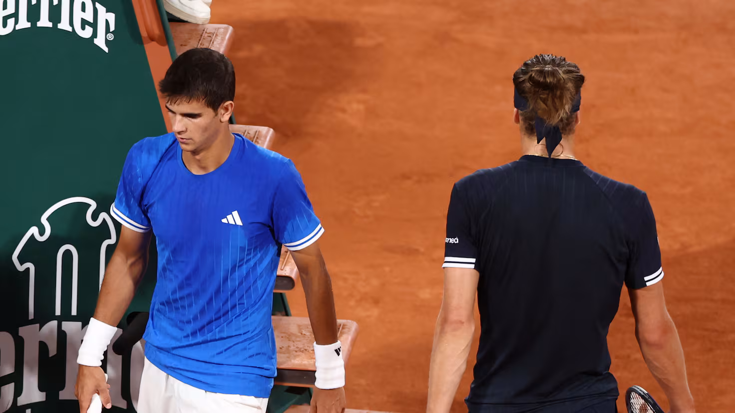 Jódar - Zverev, en directo: última hora de Roland Garros hoy, en vivo
