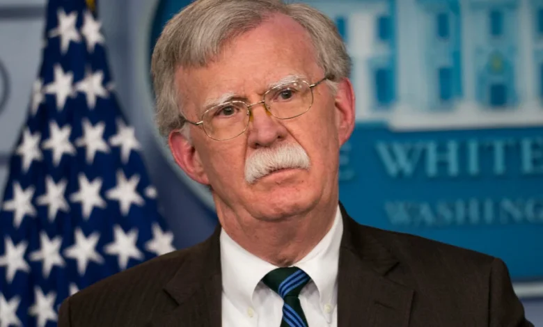 John Bolton Reaches Deal to Plead Guilty Over Classified Information