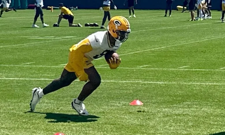 Josh Jacobs at Packers practice as prosecutors mull charges