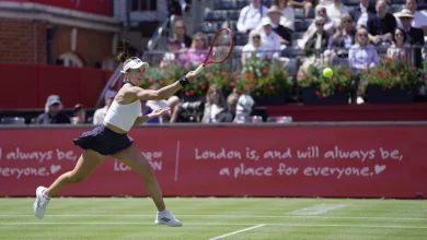 Jovic 'trending in the right direction' after upsetting Anisimova at Queen's