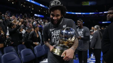 Julian Champagnie's hard work pays off with NBA Finals