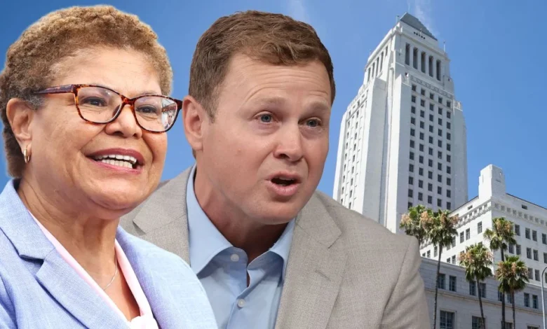Karen Bass & Spencer Pratt Lead L.A. Mayor's Race, Set For November Runoff