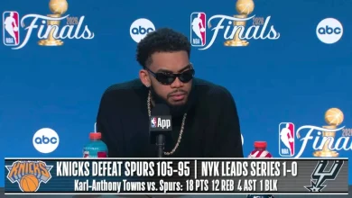 Karl-Anthony Towns Explains How Knicks Stifled Victor Wembanyama in Game 1 Stunner vs. Spurs