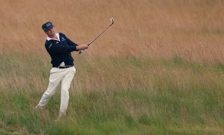 Keith Mitchell made a bit of U.S. Open history Thursday at Shinnecock