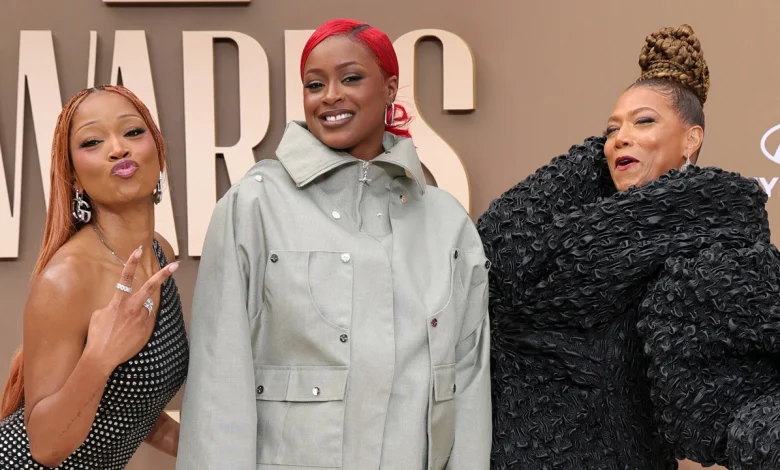 Keke Palmer Meets Up With Tierra Whack & Queen Latifah at BET Awards 2026