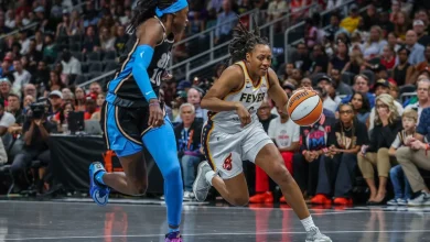 Kelsey Mitchell of Indiana Fever has 'double ankle breaker' and social media reacts