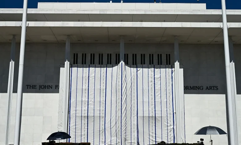 Kennedy Center removes Trump's name from the building