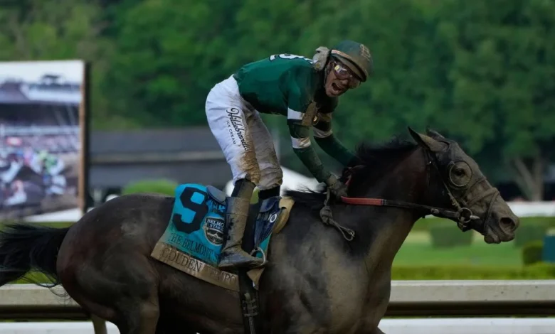 Kentucky Derby winner Golden Tempo wins 2026 Belmont Stakes