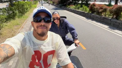 Kim Kardashian confirms Lewis Hamilton romance on Instagram