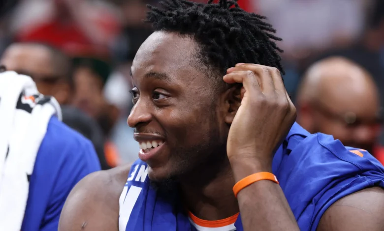 Knicks forward OG Anunoby is winning fans — and attention for his sneakers