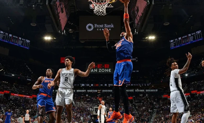Knicks vs. Spurs score, live updates: New York leads San Antonio at halftime in Game 2 of NBA Finals