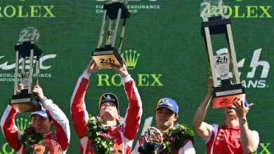 Kobayashi brings home Toyota No. 7 for 2026 Le Mans win alongside De Vries and Conway