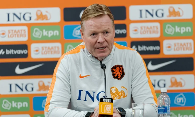 Koeman: el amistoso contra Uzbekistán servirá para ajustar el once titular de Países Bajos