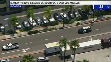 LIVE: Police chase underway in Los Angeles County