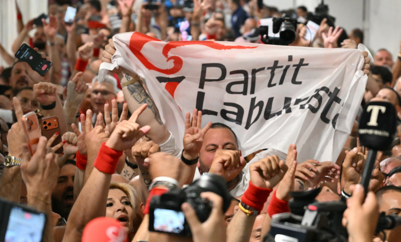 Labour triumphs in Malta election, preliminary results show