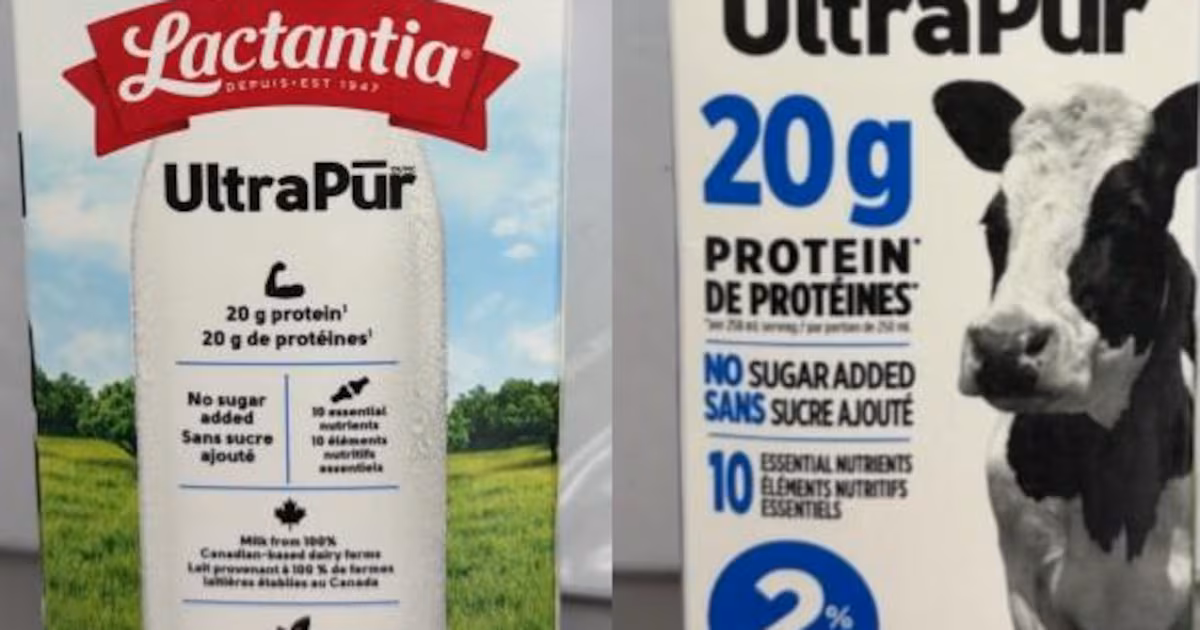 Lactantia milk recalled over excessive vitamin levels
