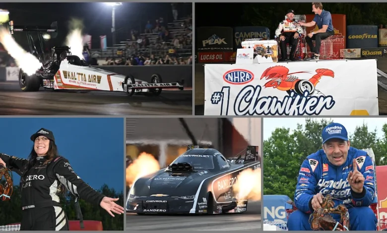 Langdon, DeJoria, Anderson claw to top of qualifying at NHRA New England Nationals