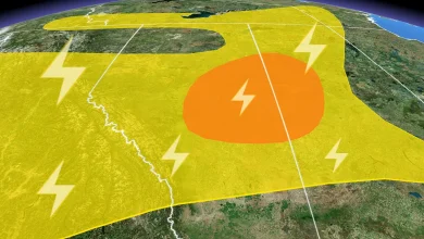 Large hail and strong winds: Severe storm threat hits Alberta