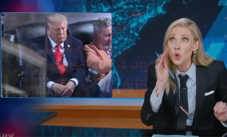 Late-Night Hosts Dunk On Trump For Falling Asleep During NBA Finals