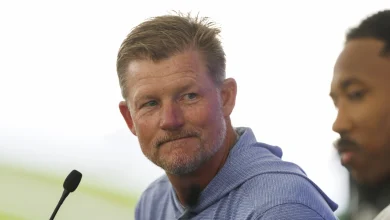 Les Snead spent months of the offseason trying to get the Browns to trade Myles Garrett