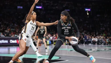 Liberty’s Breanna Stewart scores 30, helps New York rally past Indiana Fever