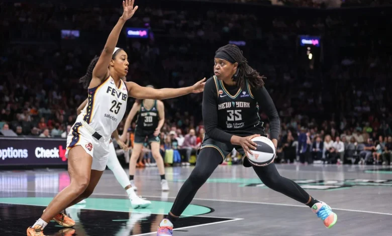 Liberty’s Breanna Stewart scores 30, helps New York rally past Indiana Fever