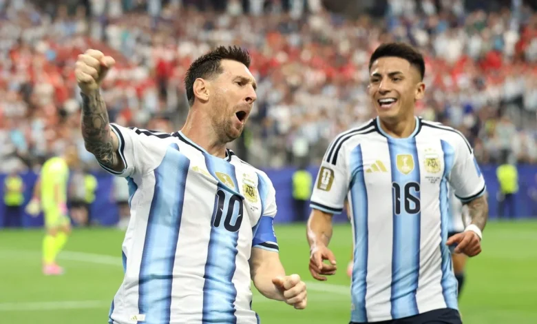 Lionel Messi breaks World Cup goals record as Argentina beat Austria. This is how he did it